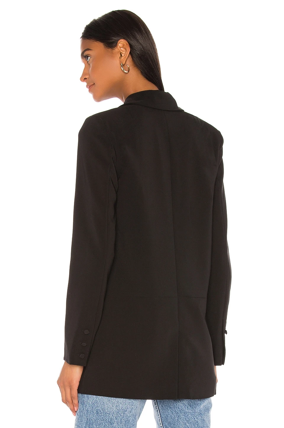 Camila Coelho Brenna Blazer Black 4 Camila Coelho Brenna Blazer Black - Image 4