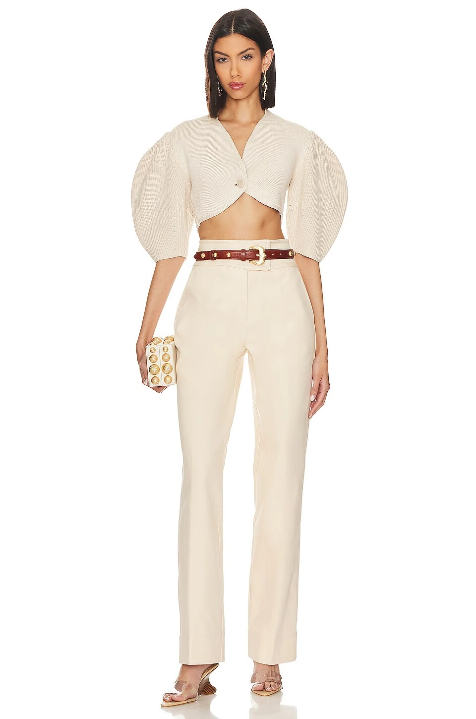 Cult Gaia Wilma Cardigan Gardenia 4 Cult Gaia Wilma Cardigan Gardenia - Image 4