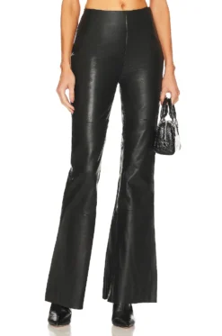 Kick Leather Pant Black