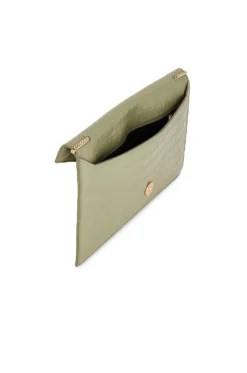 London Clutch Khaki Croc Effect -Nike Store DEMR WY61 V4