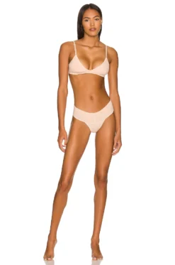 Eberjey Pima Stretch Cotton V Bralette Buff 9 Eberjey Pima Stretch Cotton V Bralette Buff -Nike Store EBER WI1220 V4