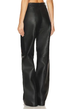 X Rj Highwaisted Leather Pant Black -Nike Store ENAR WP11 V3