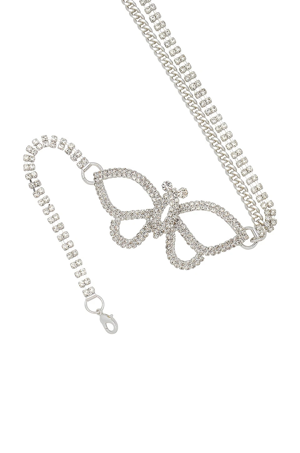 Butterfly Chain Belt Silver 3 Butterfly Chain Belt Silver - Image 3