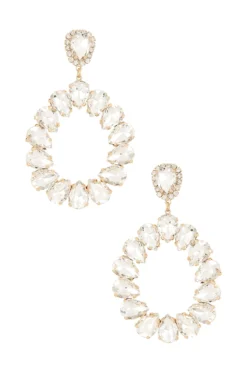 Ring It In Earrings Crystal