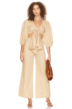 Faithfull The Brand Ottavio Pant Wheat -Nike Store FAIB WP64 V4