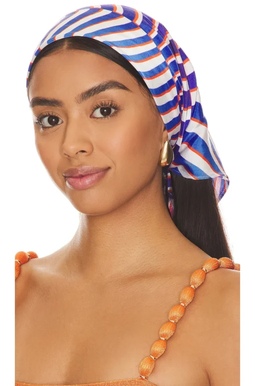 FIORUCCI Wave Print Bandana Blue -Nike Store FIOR WA37 V1