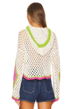 FIORUCCI Crochet Hoodie White -Nike Store FIOR WK44 V3