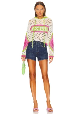 FIORUCCI Crochet Hoodie White -Nike Store FIOR WK44 V4