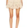 FREE PEOPLE Serenity Mini Skort Tea