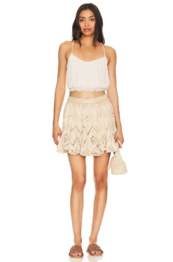 FREE PEOPLE Serenity Mini Skort Tea -Nike Store FREE WF262 V4