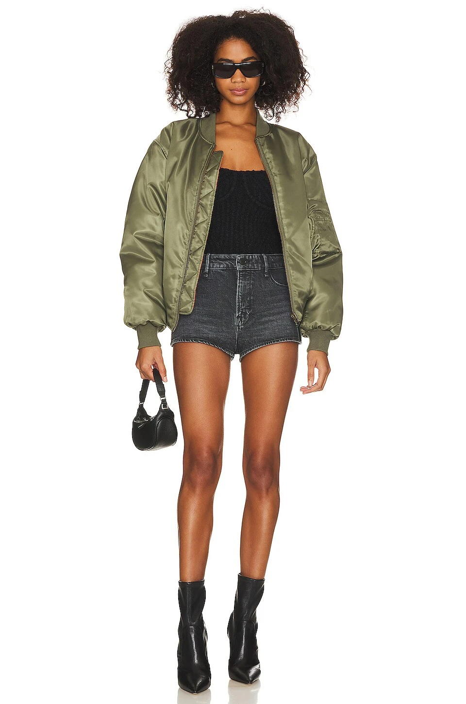 GOOD AMERICAN Micro Mini Short Black250 7 GOOD AMERICAN Micro Mini Short Black250 - Image 7