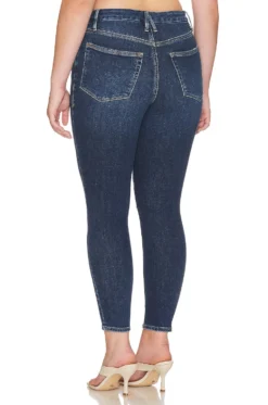 GOOD AMERICAN Good Waist Crop Straight Indigo379 -Nike Store GAME WJ90 V6