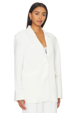GOOD AMERICAN Suiting Boyfriend Blazer Ivory001 -Nike Store GAME WO17 V5