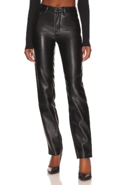 GOOD AMERICAN Better Than Leather Good Icon Black001