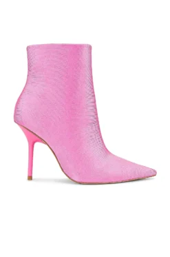 GOOD AMERICAN Emma High Bootie Pink001