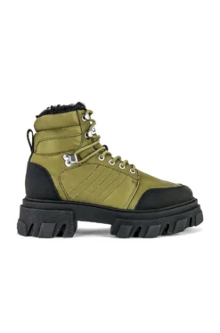 Ganni Lace Up Hiking Boot Kalamata