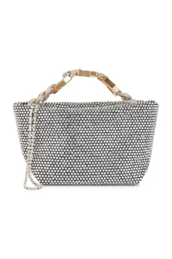 Jessye Mini Bag Black & Crystal