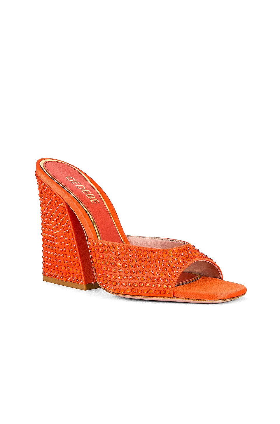 Kate Mule Orange 2 Kate Mule Orange - Image 2