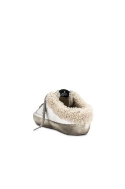 Golden Goose Superstar Sabot Shearling Sneaker White, Silver, & Beige 8 Golden Goose Superstar Sabot Shearling Sneaker White, Silver, & Beige -Nike Store GGOR WZ304 V3