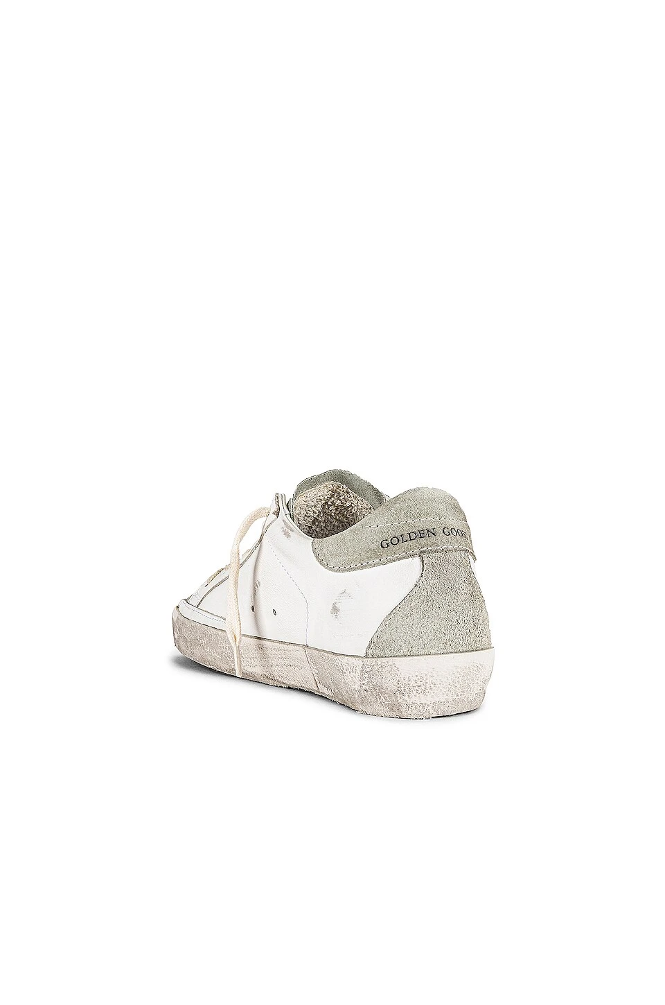 Golden Goose Super-Star Sneaker White, Ice, & Red 3 Golden Goose Super-Star Sneaker White, Ice, & Red - Image 3