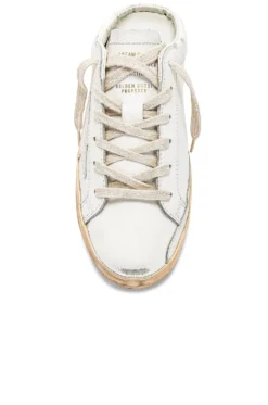 Golden Goose Superstar Sabot Sneaker White & Ivory 9 Golden Goose Superstar Sabot Sneaker White & Ivory -Nike Store GGOR WZ475 V4