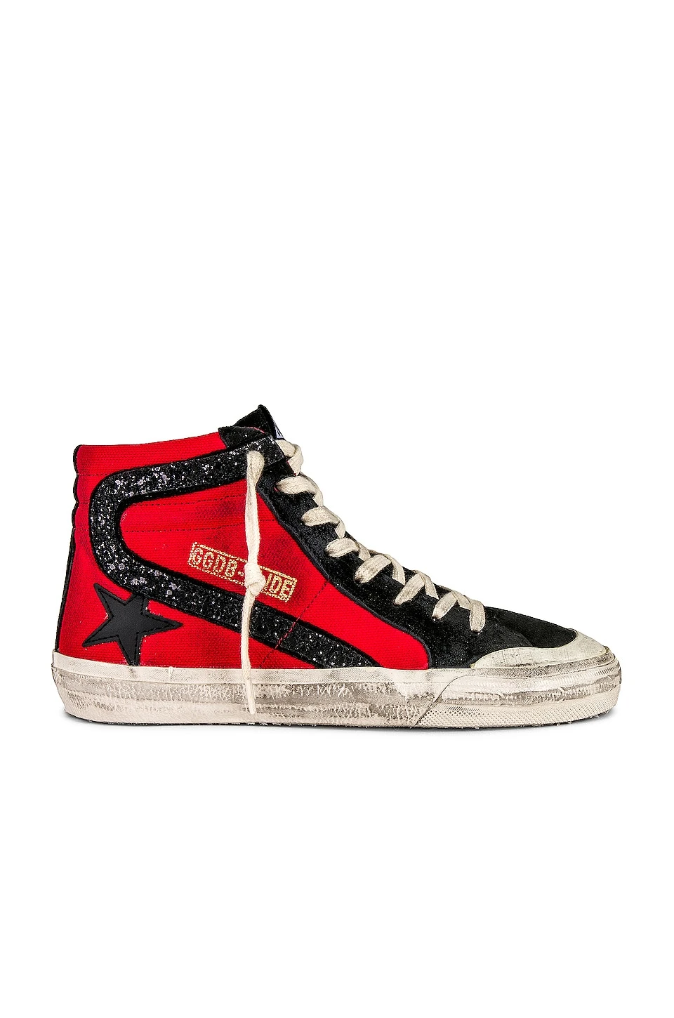Golden Goose Slide Sneaker Red & Black 1 Golden Goose Slide Sneaker Red & Black