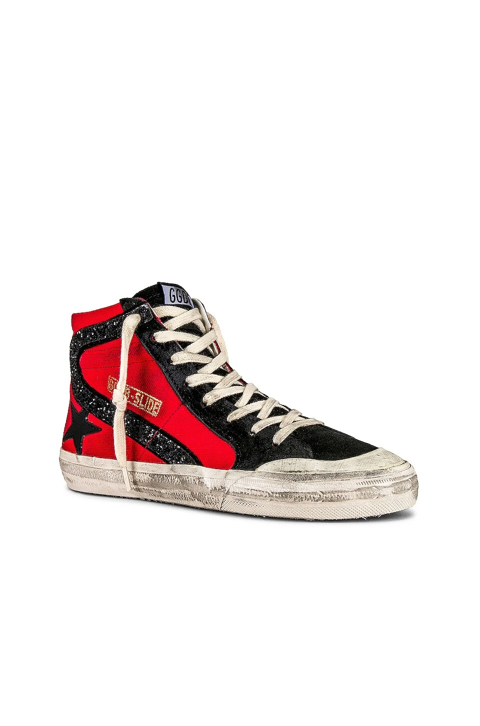 Golden Goose Slide Sneaker Red & Black 2 Golden Goose Slide Sneaker Red & Black - Image 2