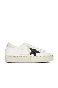 Golden Goose Hi Star Sneaker White, Black, & Ivory