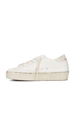 Golden Goose Hi Star Sneaker White, Black, & Ivory 10 Golden Goose Hi Star Sneaker White, Black, & Ivory -Nike Store GGOR WZ527 V5