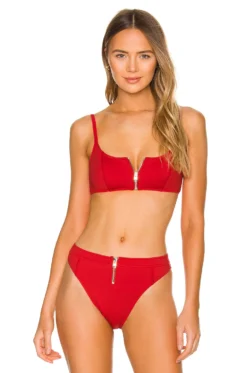 Erica Bikini Top Red