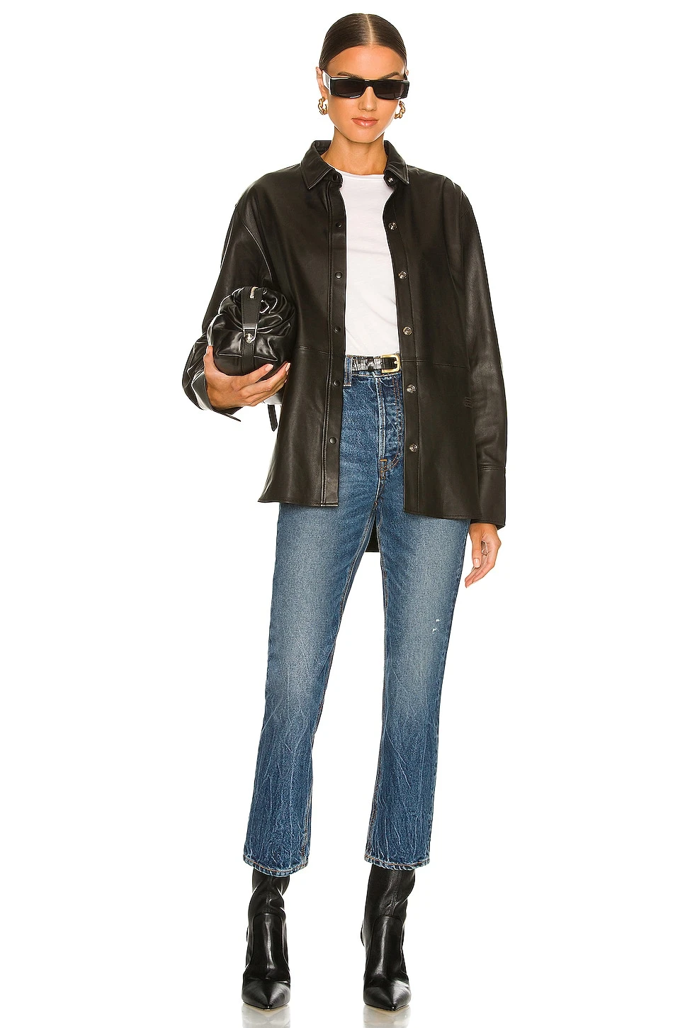 Karolina High Rise Straight Crop Hudson River 4 Karolina High Rise Straight Crop Hudson River - Image 4