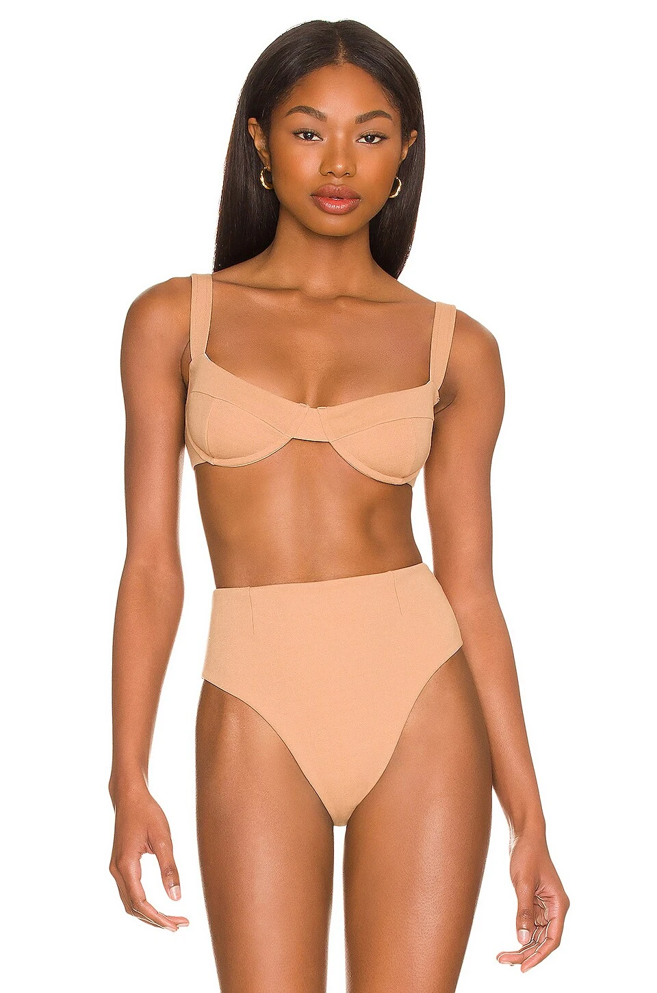 Crepe Gaia Bikini Top Satu 1 Crepe Gaia Bikini Top Satu