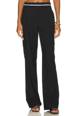 Helmut Lang Cargo Pull On Pant Black