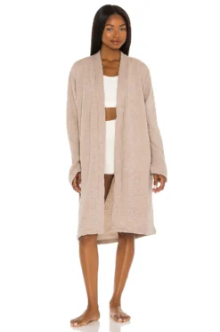 Alaia Robe Mushroom & Oatmeal