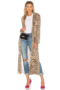 X REVOLVE Delaney Duster Leopard