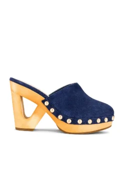 X REVOLVE Cut Out Clog Navy