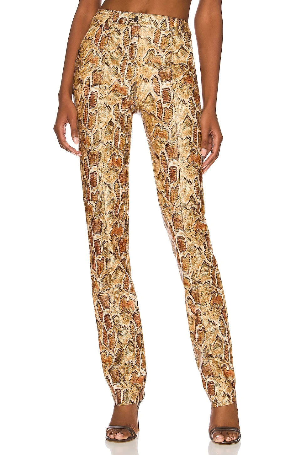 Evangeline Pant Tonal Brown 1 Evangeline Pant Tonal Brown