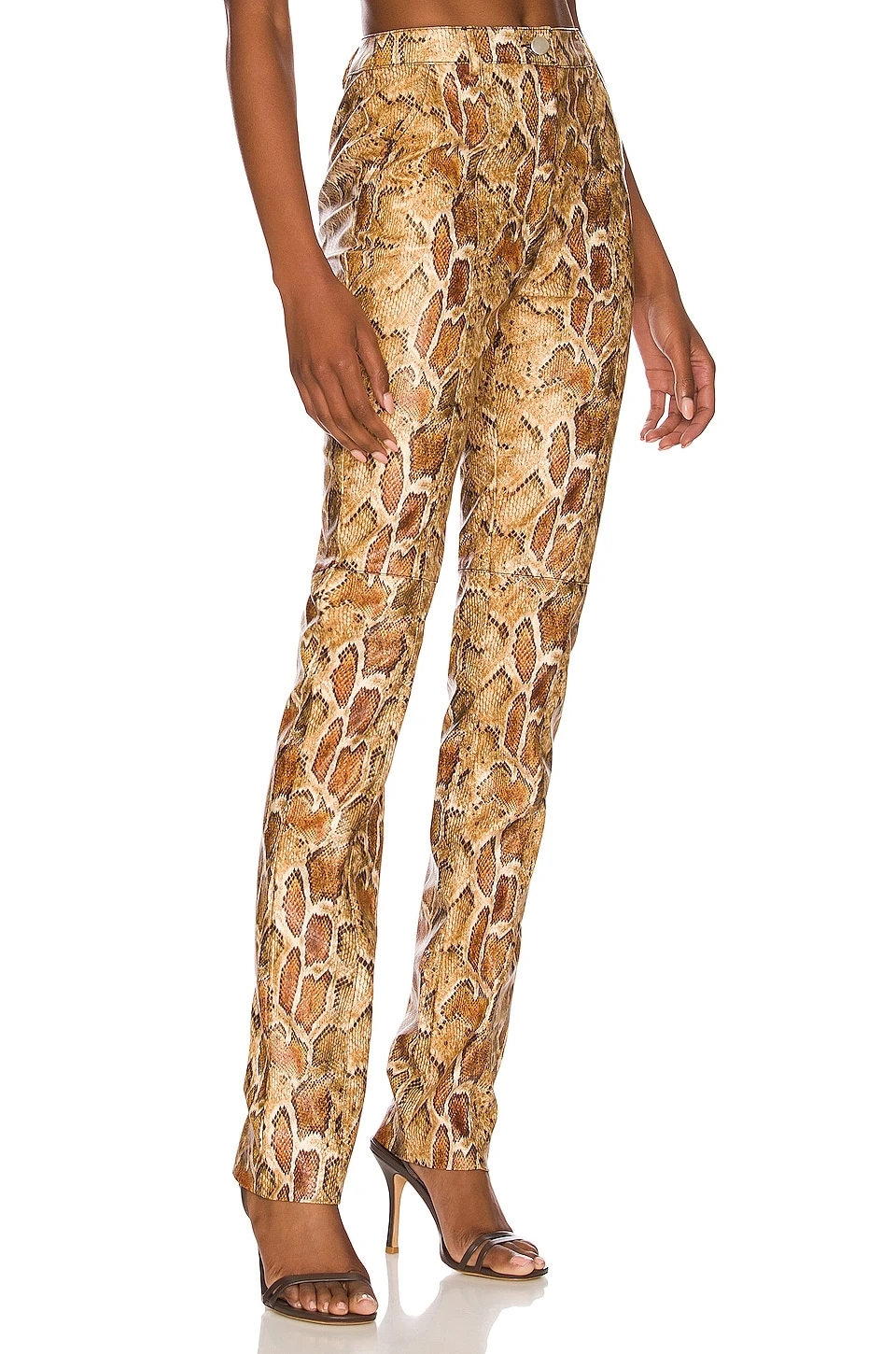 Evangeline Pant Tonal Brown 2 Evangeline Pant Tonal Brown - Image 2