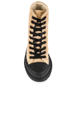 Opening Faux Fur Bootie Taupe -Nike Store IBLA WZ46 V4