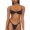 Paris Bikini Top Black
