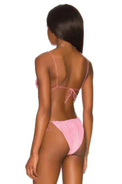 It's Now Cool String Bikini Top Quartz Lurex -Nike Store ITSR WX122 V3