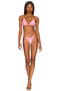 It's Now Cool String Bikini Top Quartz Lurex -Nike Store ITSR WX122 V4