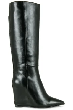 Jeffrey Campbell Katerina Wedge Boot Black