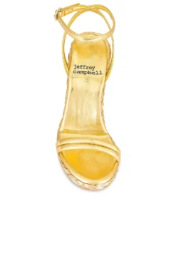 Jeffrey Campbell Tierney Wedge Gold 8 Jeffrey Campbell Tierney Wedge Gold -Nike Store JCAM WZ1582 V4
