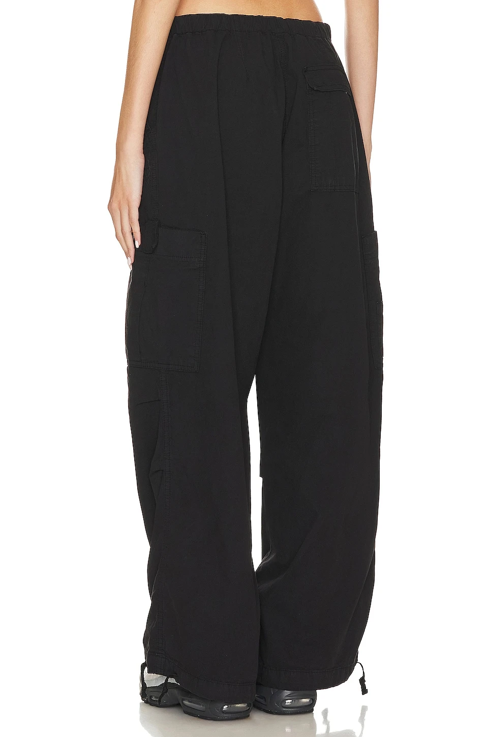 Jaded London Parachute Cargo Pants Black 4 Jaded London Parachute Cargo Pants Black - Image 4