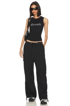 Jaded London Parachute Cargo Pants Black 9 Jaded London Parachute Cargo Pants Black -Nike Store JLON WP2 V5