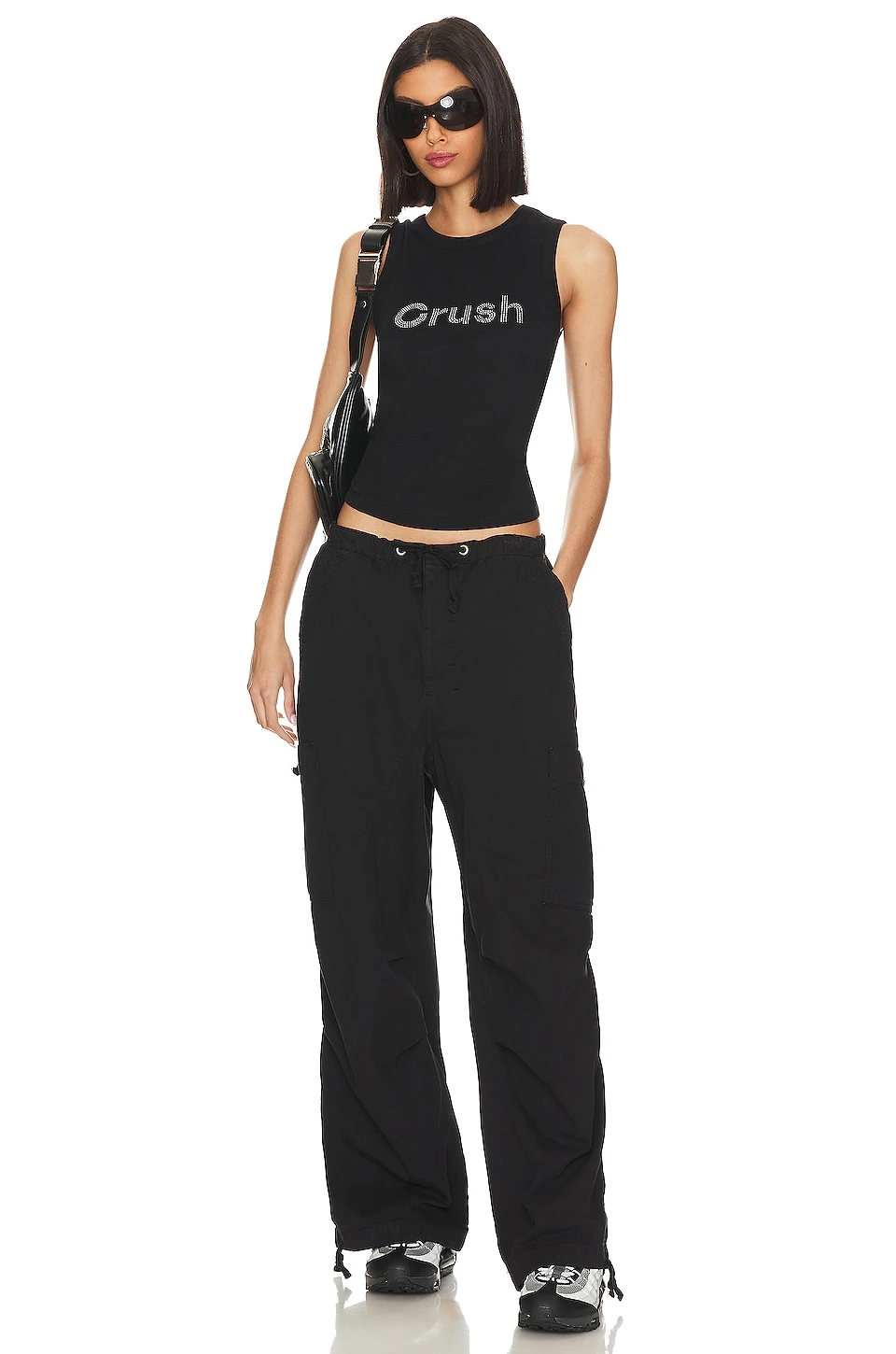 Jaded London Parachute Cargo Pants Black 5 Jaded London Parachute Cargo Pants Black - Image 5