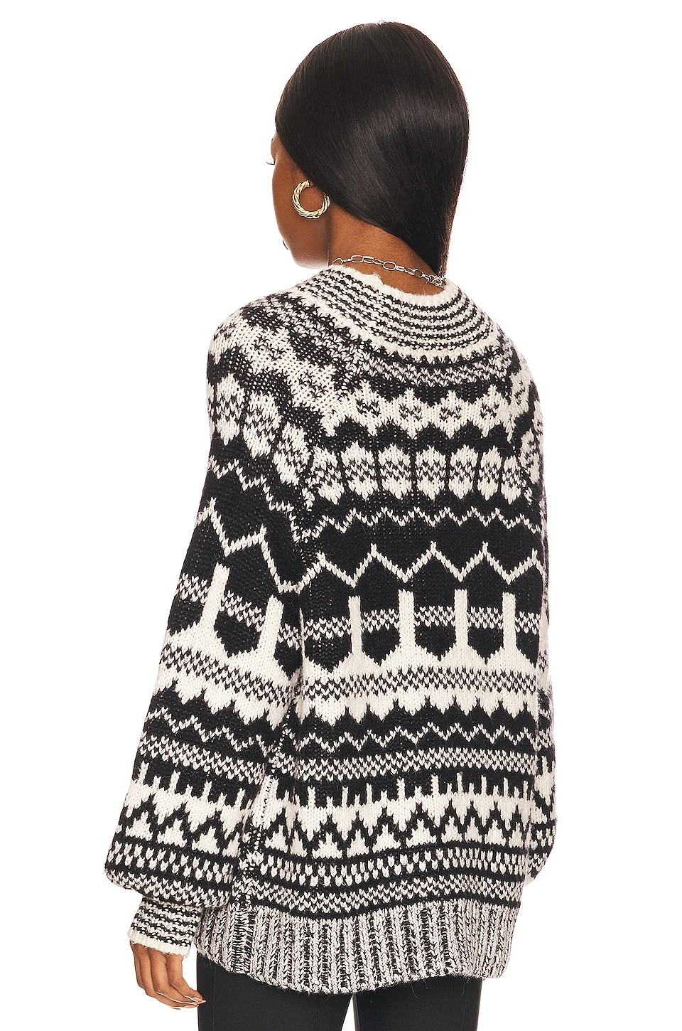 Allegra Sweater Black Diamond 3 Allegra Sweater Black Diamond - Image 3