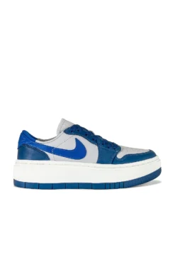 Air Jordan 1 Elevate Low Sneaker French Blue, Sport Blue, Neutral Grey, & Sail