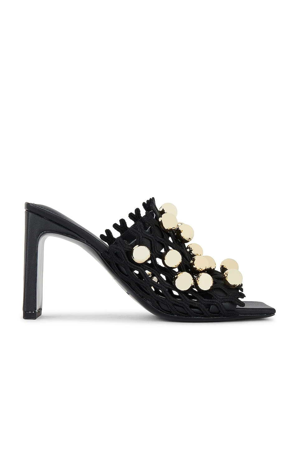 Aster Stud Sandal Black 1 Aster Stud Sandal Black